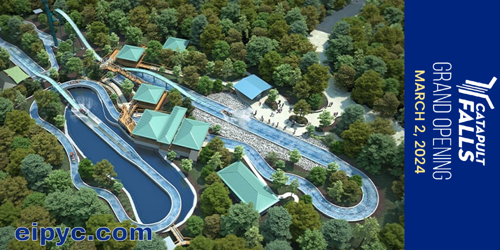 Catapult Falls es lo nuevo de Sea World San Antonio en 2024.